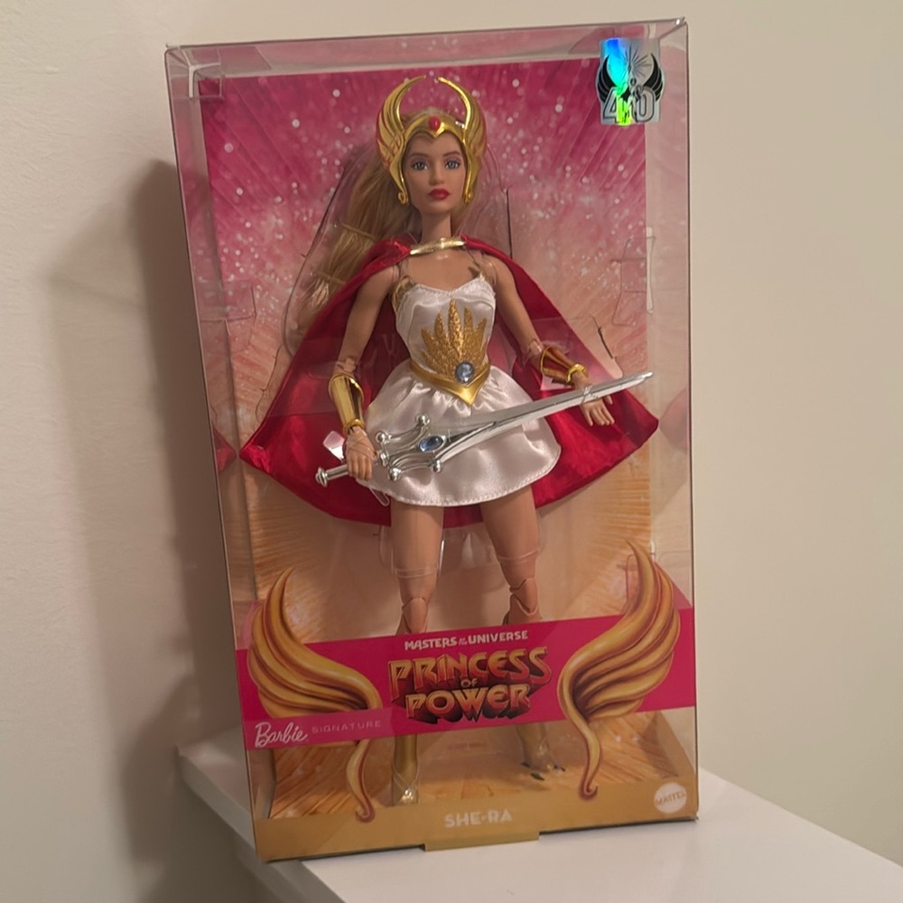 Barbie Masters the Universe Princess of Power She-Ra Doll She Ra Shera 40th MOTU